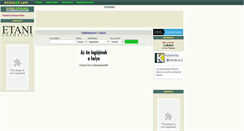 Desktop Screenshot of olycon.kepeslap.com